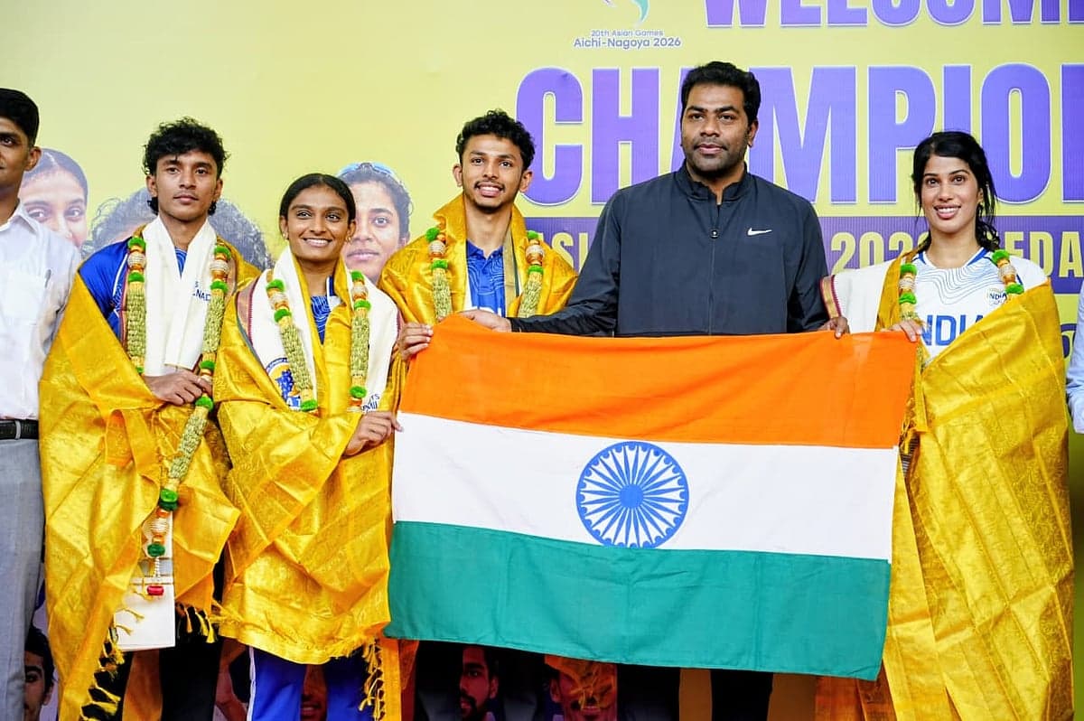 'பதக்கம் வென்ற வீரர் வீராங்கனைகளுக்கு முதல்வர் விஜய் கொடுக்கும் விருந்து!' - அமைச்சர் ஆதவ் அப்டேட்