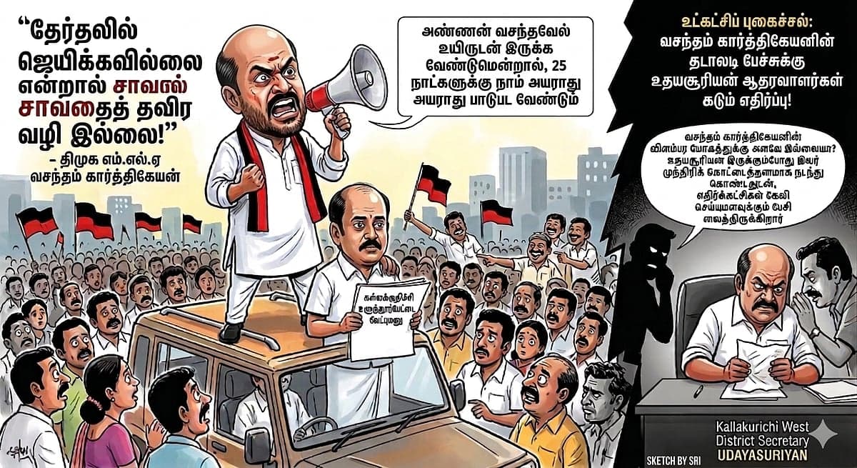 `தேர்தலில் ஜெயிக்கவில்லை என்றால் சாவதைத் தவிர வேறு வழி இல்லை!' - அதிர்ச்சி கொடுத்த திமுக எம்.எல்.ஏ