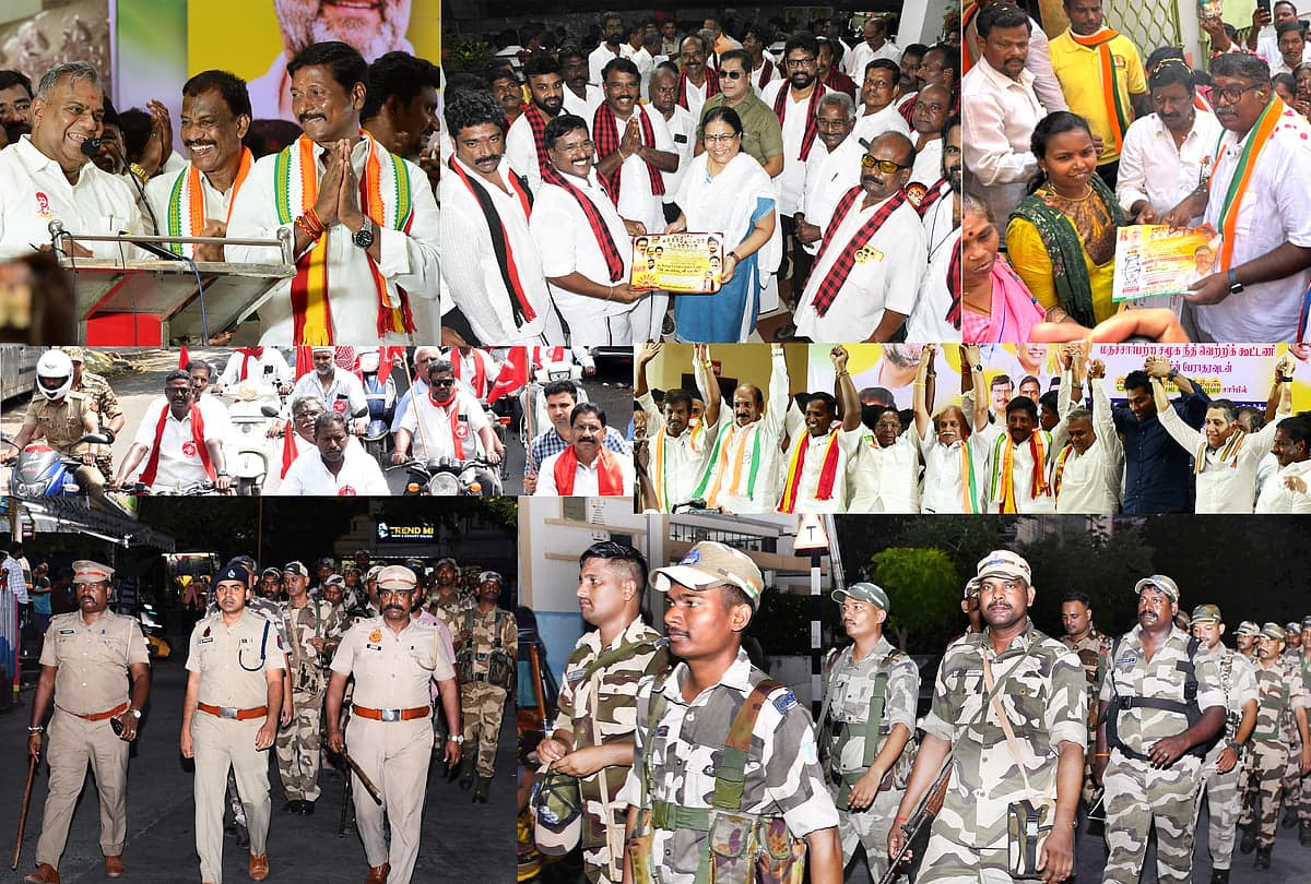 புதுச்சேரி தட்டாஞ்சாவடி இடைத்தேர்தல்: அனல் பறந்த இறுதிகட்ட பிரசாரம்!