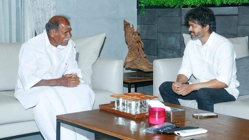 தவெக-வுடன் கூட்டணிக்கு தயாராகும் என்.ஆர்.காங்கிரஸ்? - ரங்கசாமியின் `கிரீன்’ சிக்னலால் தவிக்கும் பாஜக