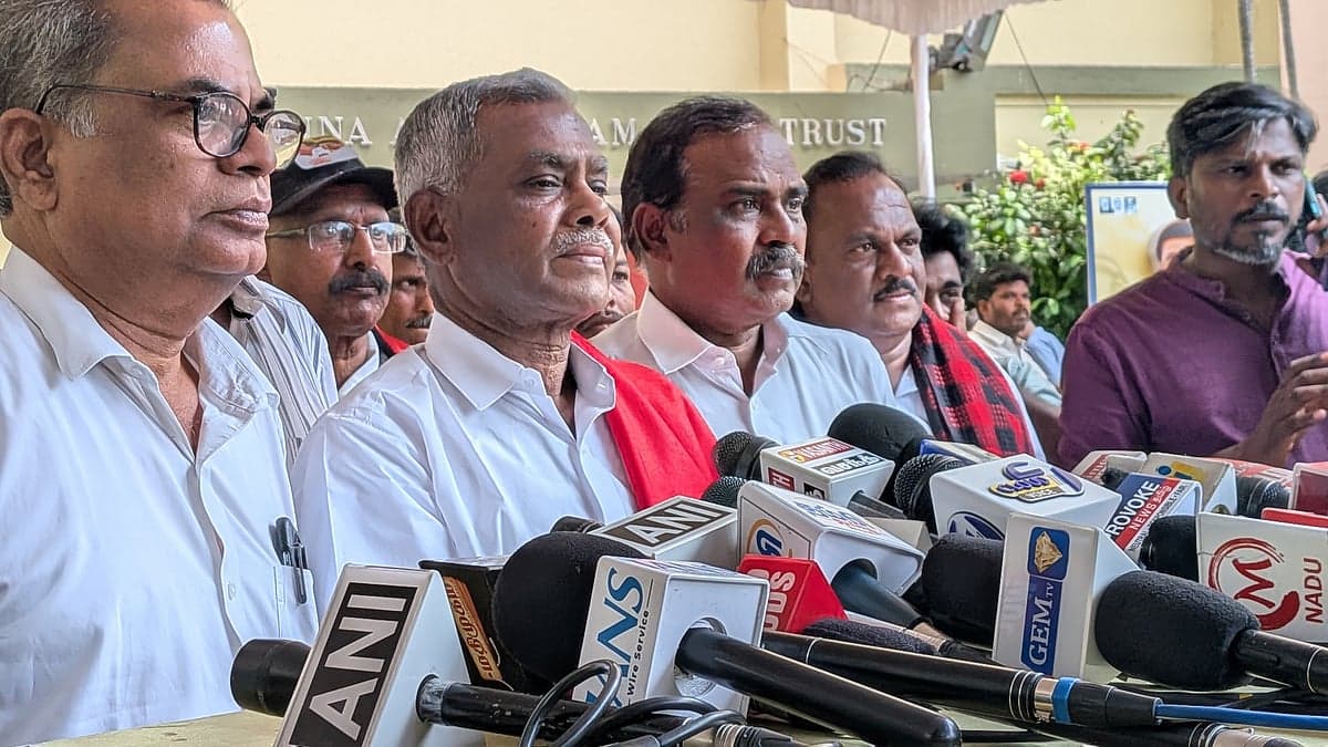 `இரவுக்குள் ஒரு முடிவு; அதிக தொகுதிகள் கிடைக்கவில்லையென்றால்.!' - அறிவாலயத்தில் பெ.சண்முகம் கறார்!