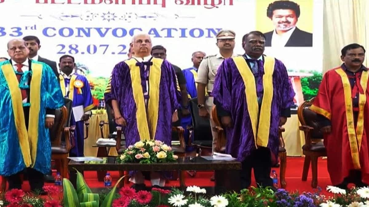 Tamil Thai Vazhthu:கடும் எதிர்ப்பு; 3ஆம் இடத்தில் தமிழ்த்தாய் வாழ்த்து- மனோன்மணியம் சுந்தரனார் பல்கலை. சர்ச்சை